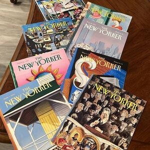 Vintage New Yorker Magazine Covers Only 1994 Set of 44 Artwork Frameable Gifts